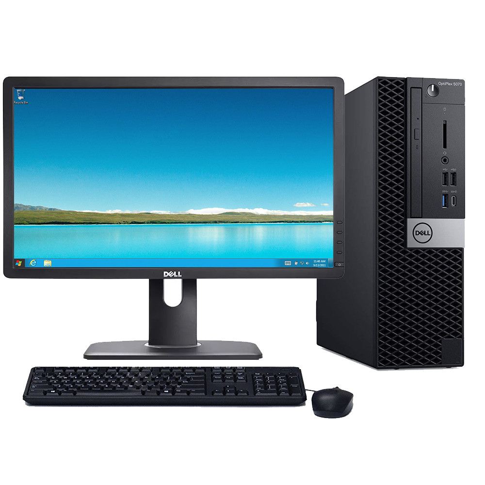 Dell OptiPlex 5070 Windows 11 Pro Desktop Computer | Core i3-9100